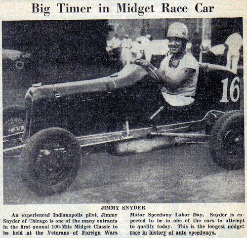 Motor City Speedway - 1930S Article From Jim Heddle